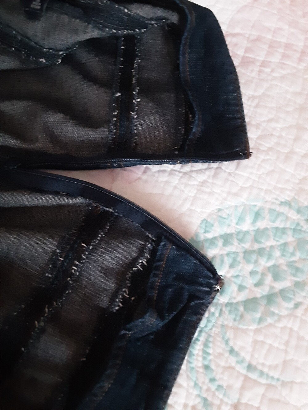 "Chaps" Denim Skirt - Picture 3 of 4